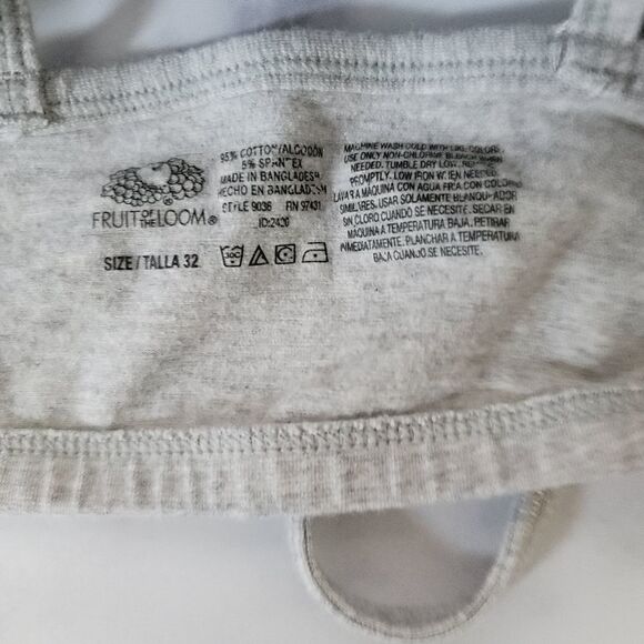 2 pullover bralettes tween mint green - Picture 10 of 10